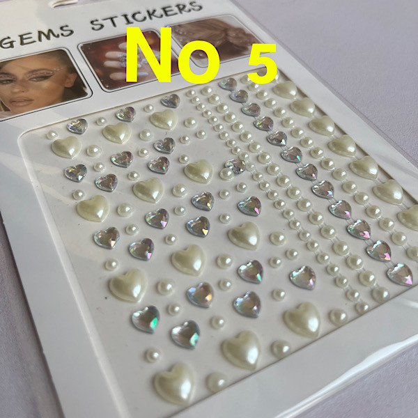 نگین قلبی مو ناخن بینی صورت