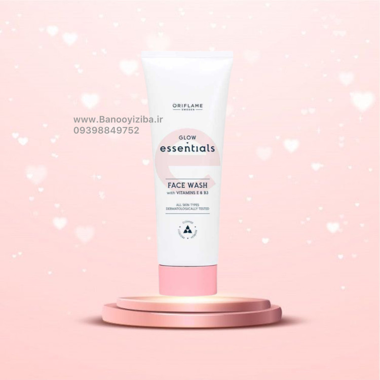 فیس واش اسنشیالز صورتی