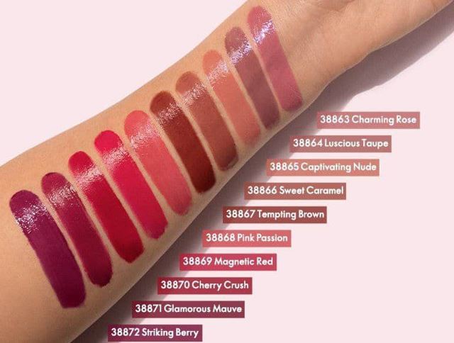 رنگبندی رژلب فوق براق ایرزیستبل دوان